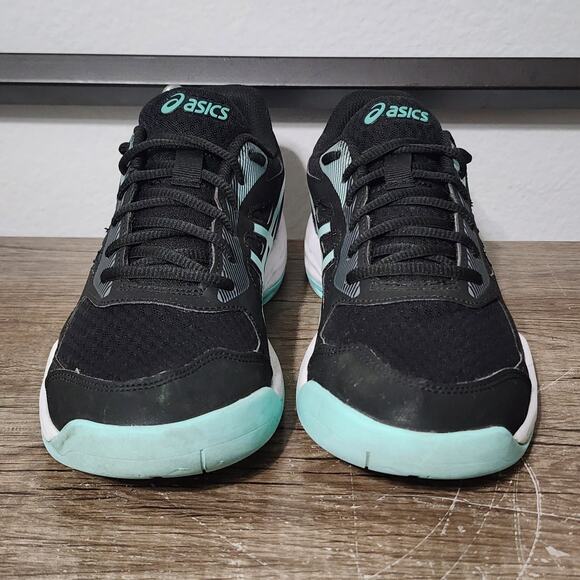 Asics Upcourt 5 Women's Athletic Volleyball Shoes Sneakers Size 10.5 Black - Picture 2 of 9